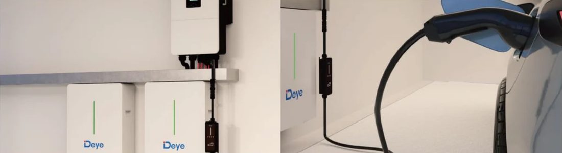 Deye Smart EV Charger – zapojenie k Deye systému