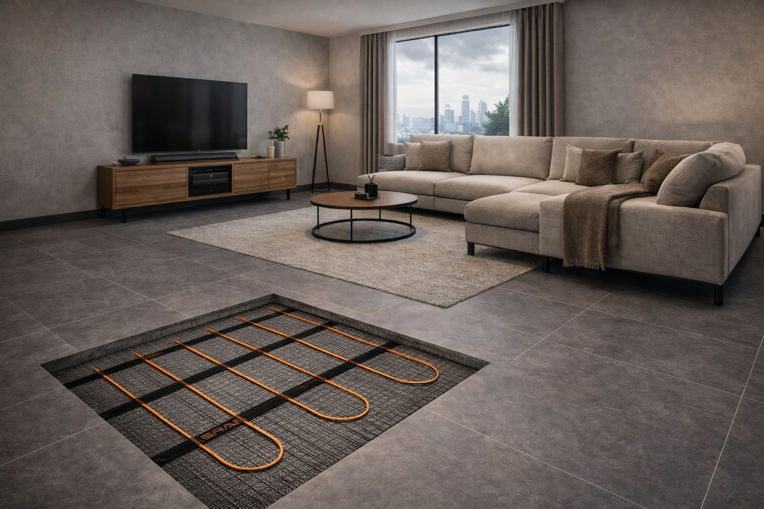 Podlahové vykurovanie BRANN – inštalácia