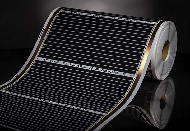 Vykurovacia fólia BRANN – výhody