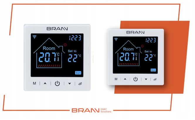 BC-400 Basic – detail termostatu
