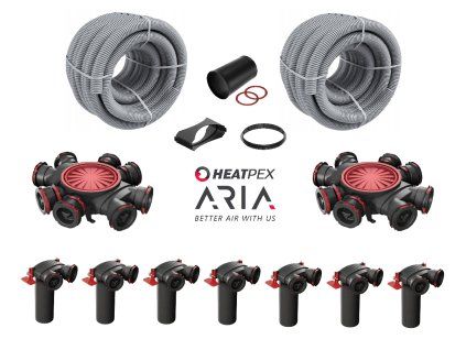 Sada rekuperácie 100m² HEATPEX Aria OneClick® technology
