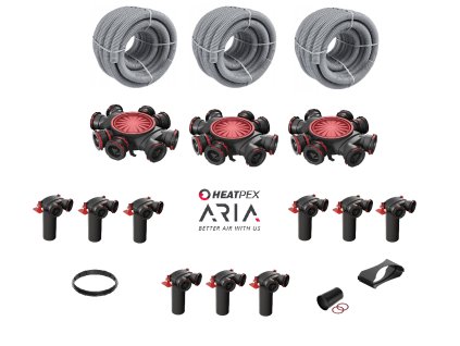 Sada rekuperácie HEATPEX Aria OneClick® technology 120m²