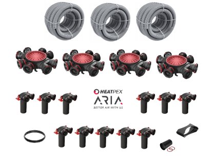 Sada rekuperácie HEATPEX Aria OneClick® technology 140m²