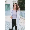 Kardigan dlouhý na zip