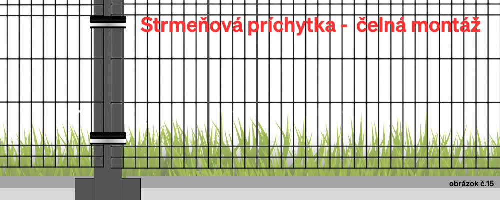 Obrázok č. 15 - Čelná montáž panelov