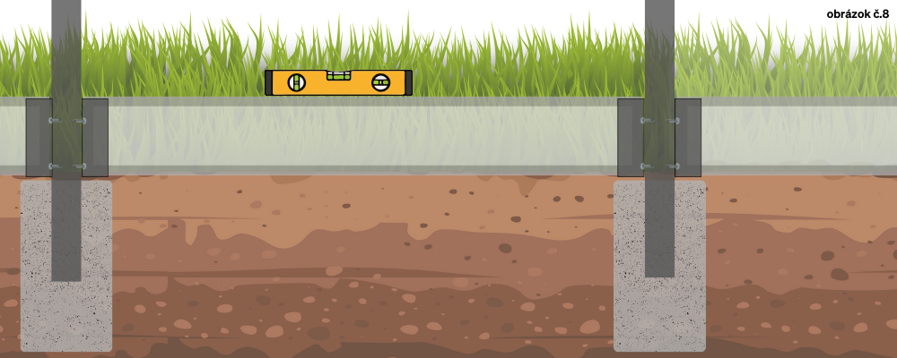 Montáž podhrabových dosiek – výška a rovina