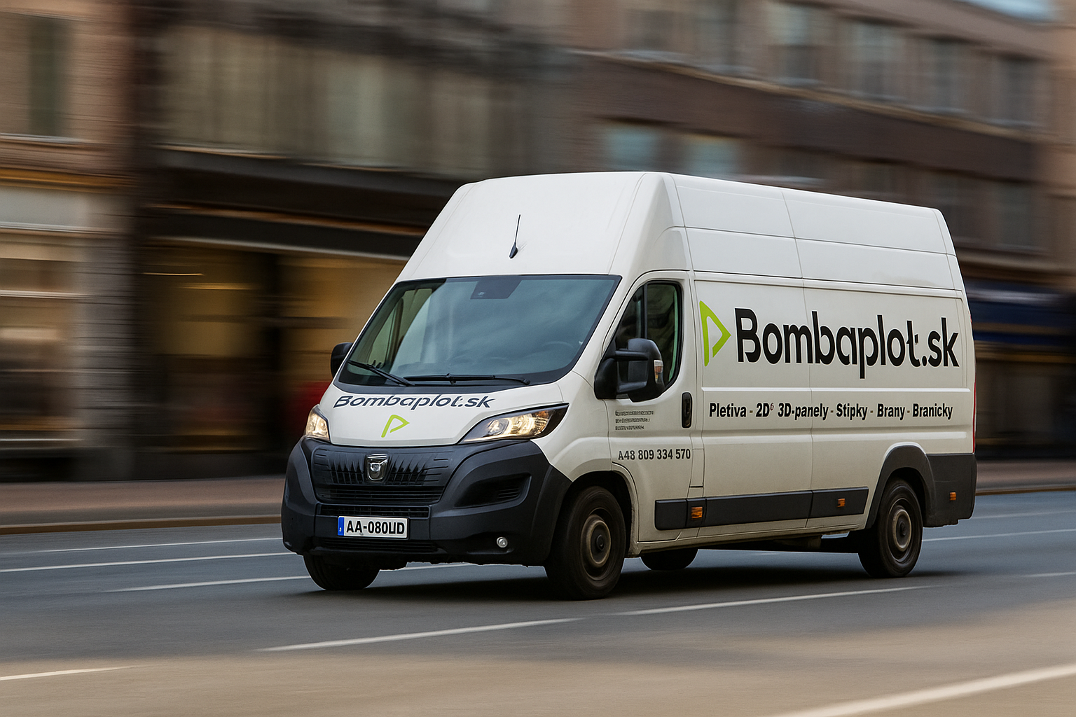 Doprava oplotenia – vlastná doprava po celom Slovensku