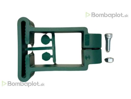 1630 prichytka 60 x 40 mm pvc