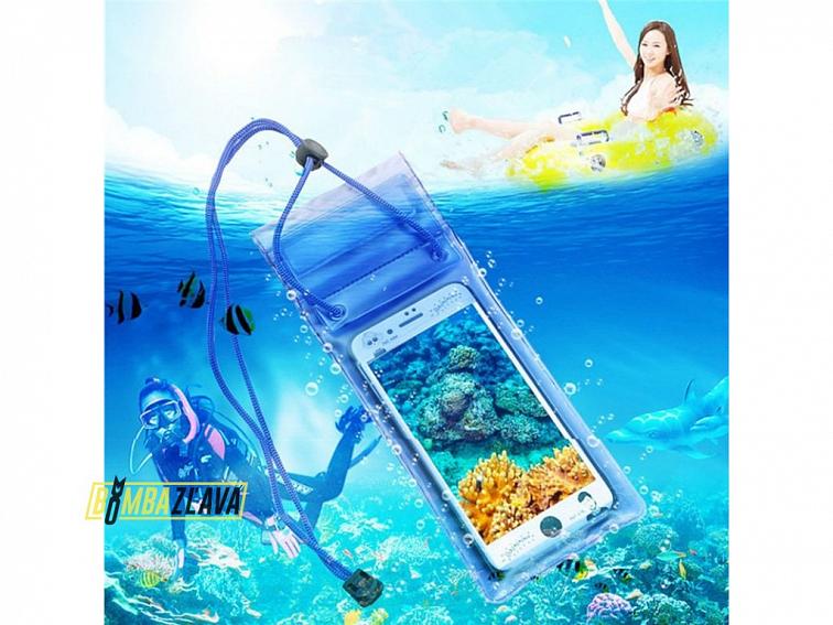 Univerzální vodotěsné pouzdro na telefon