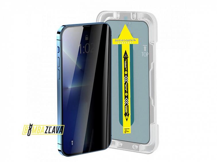 3D One-Click ochranné Anti-Spy sklo pro iPhone