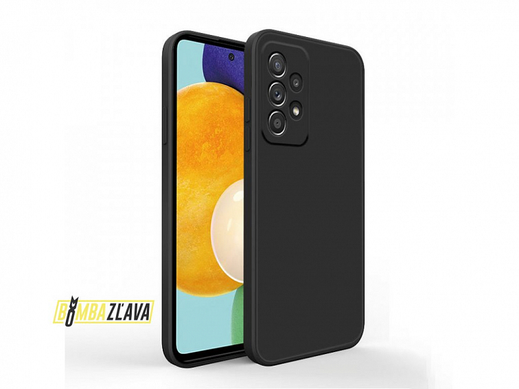 Liquid silikonový obal pro Samsung - černý