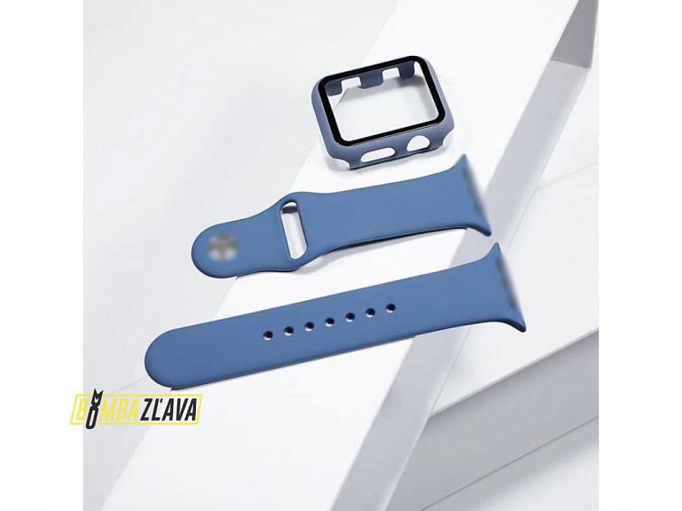 3v1 Ochranné pouzdro + Silikonový řemínek pro Apple Watch