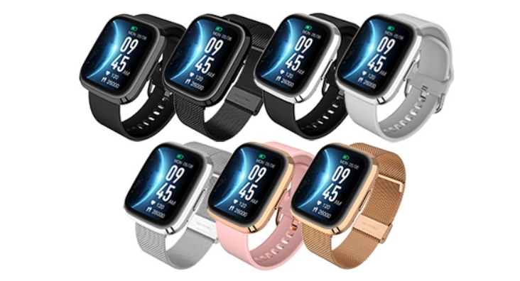 Smart hodinky Garett GRC STYLE zlatá