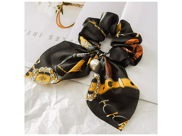 Gumička Bow černá