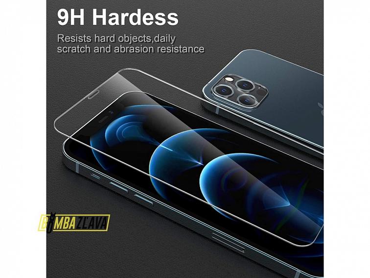 3 v 1 Tvrzené ochranné sklo pro iPhone přední + zadní + foťák