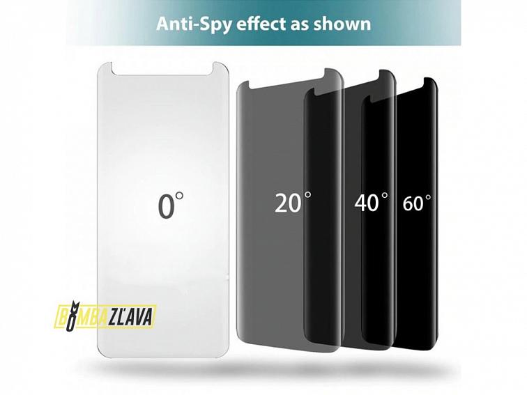 9H Anti spy ochranné sklo pro Samsung
