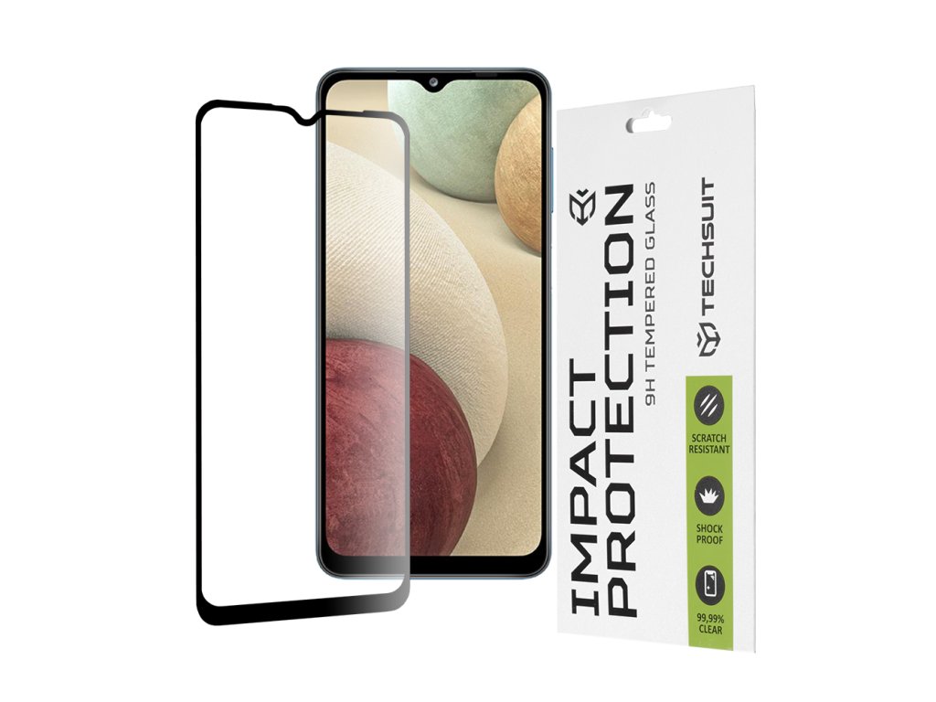 35941 techsuit 111d celoplosne ochranne sklo s plnym lepidlom pre samsung galaxy a02 m02 a12 a12 nacho f12 m12 a32 5g cierne