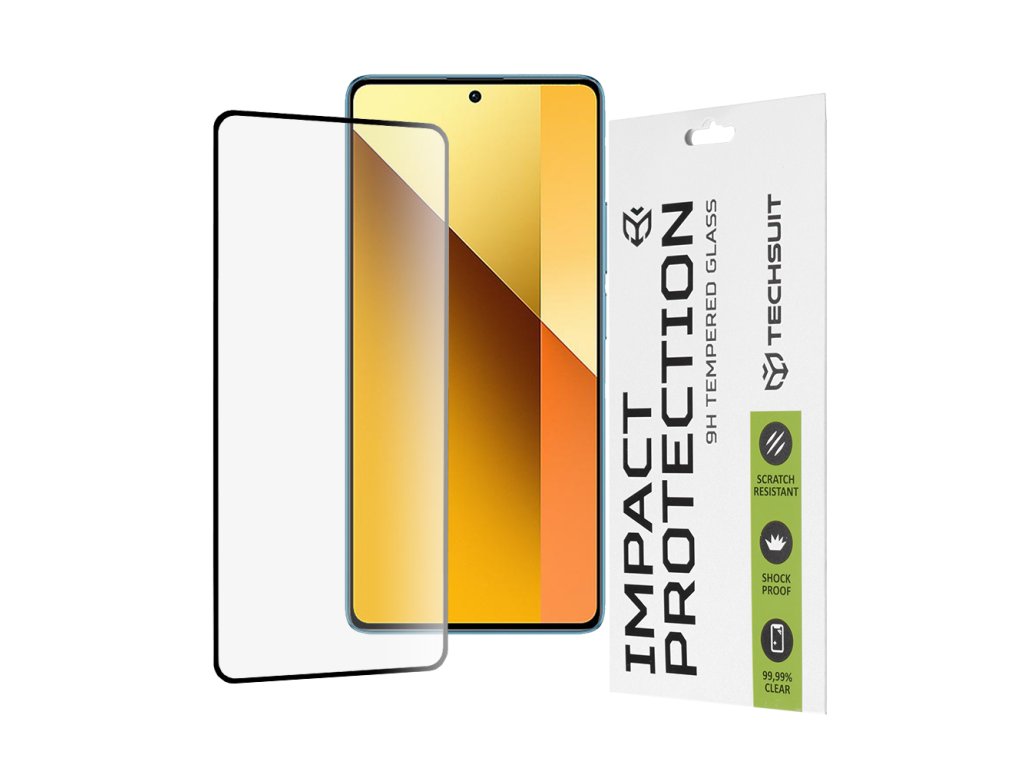 33121 techsuit 111d full cover plne lepiace sklo xiaomi redmi note 13 5g cierne