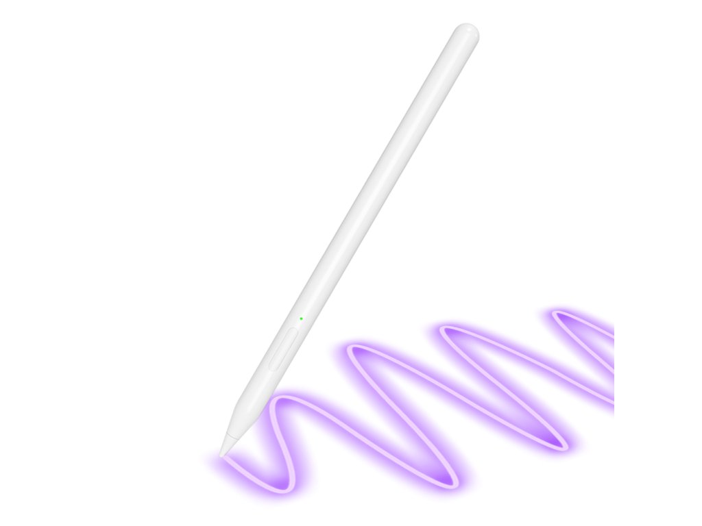 48834 techsuit stylus pero v15 pre ipad find my pen app bluetooth type c palm rejection citlivost naklonenia 130mah biela