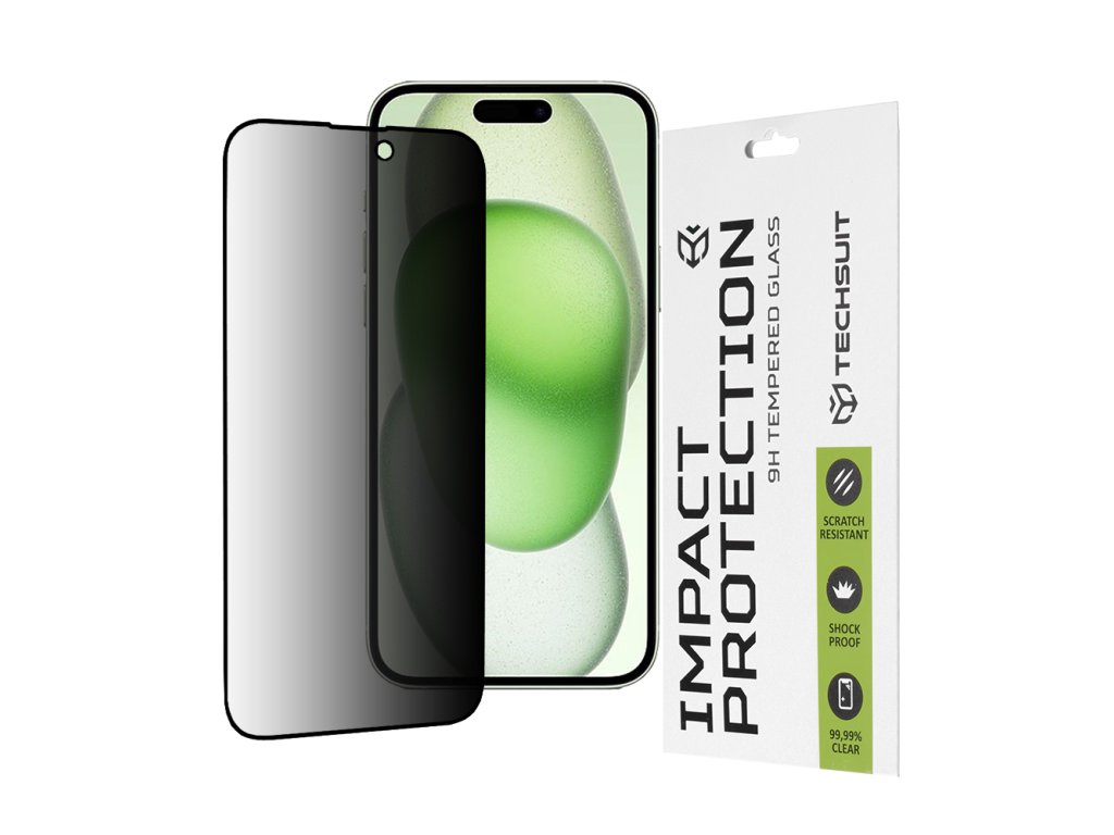 56655 techsuit tvrdene sklo 111d privacy full glue pre iphone 15 plus iphone 16 plus cierne
