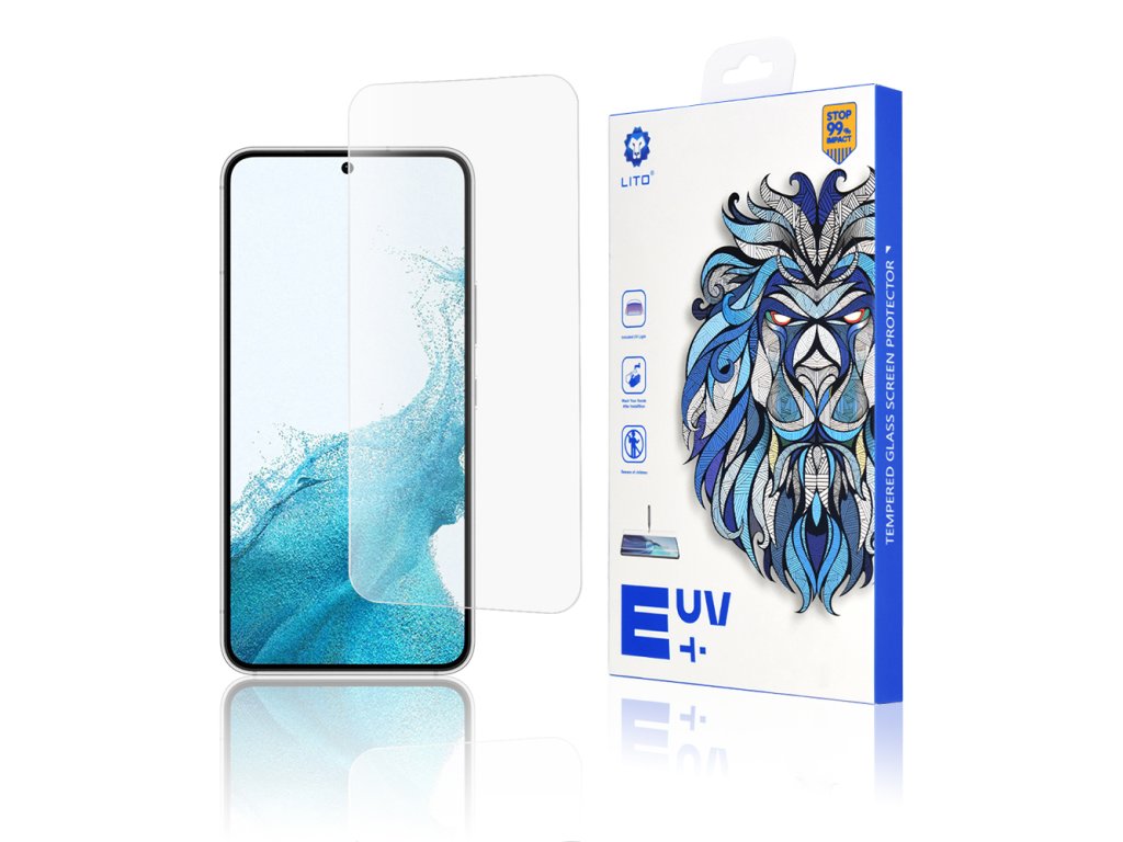 64428 lito 3d uv glass ochranne sklo na samsung galaxy s22 5g s23 cire