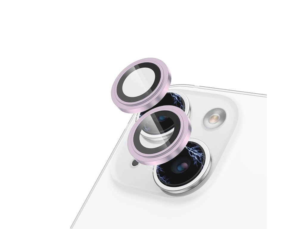 59262 lito s camera glass protector sklo na kameru iphone 15 iphone 15 plus ruzove