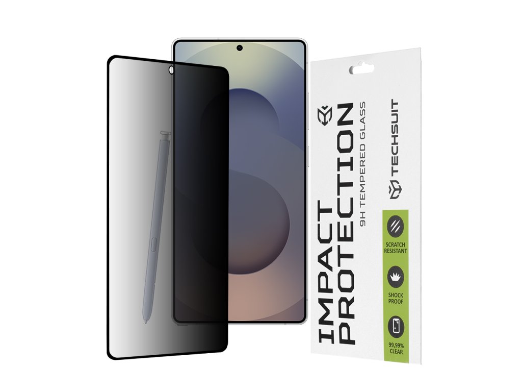 75621 techsuit 111d privacy full glue privacy tvrdene sklo pre samsung galaxy s25 ultra cierne