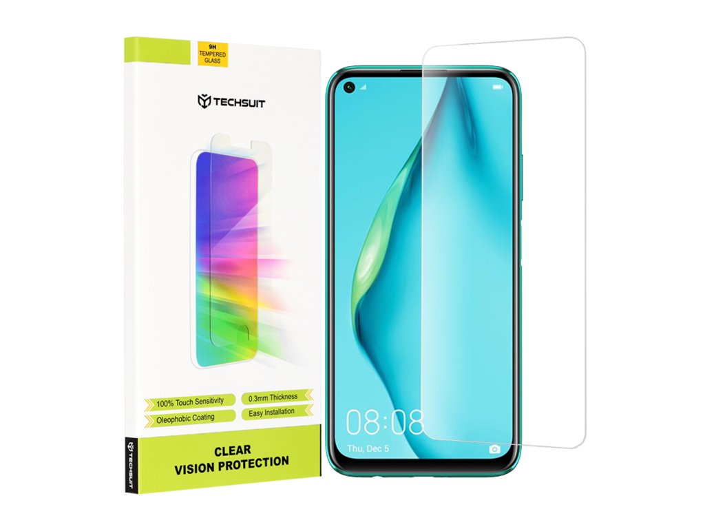 76293 techsuit clear vision glass tvrdene sklo pre huawei p40 lite p40 lite e p20 lite 2019 huawei y7p priehladne