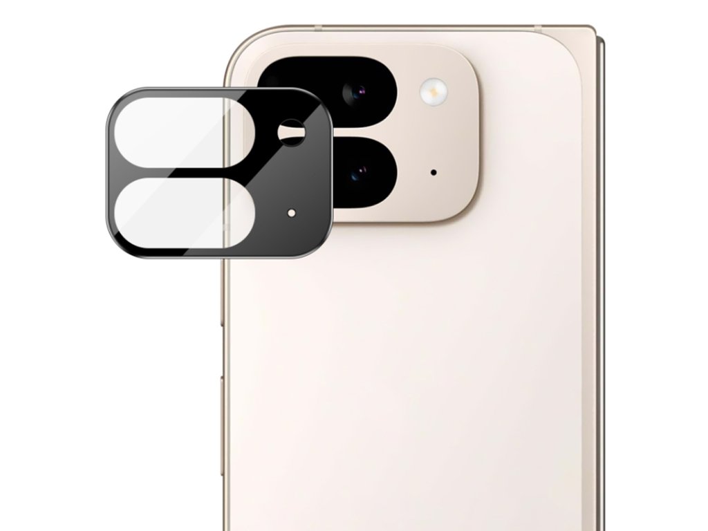 79125 techsuit full camera glass ochranne sklo fotoaparatu pre google pixel 9 pro fold cierne