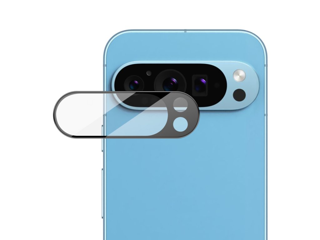 78582 techsuit full camera glass ochranne sklo fotoaparatu pre google pixel 9 pro xl cierne