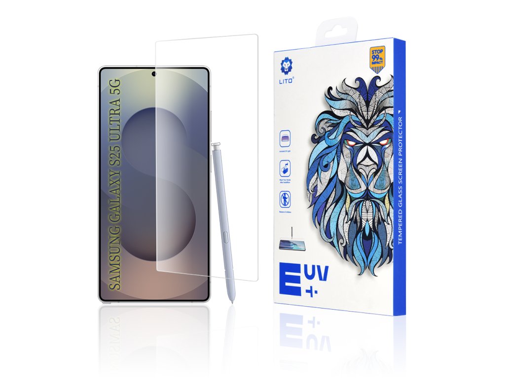 88413 5 lito 3d uv ochranne sklo samsung galaxy s25 ultra priehladne