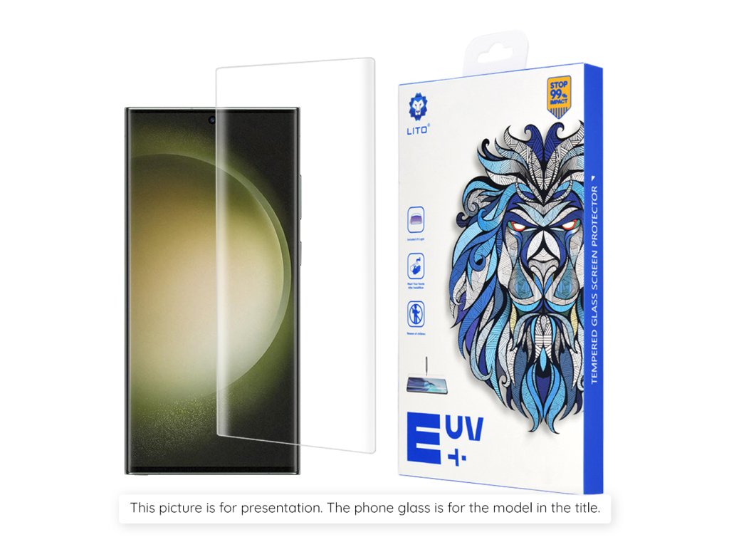 88413 lito 3d uv ochranne sklo samsung galaxy s25 ultra priehladne