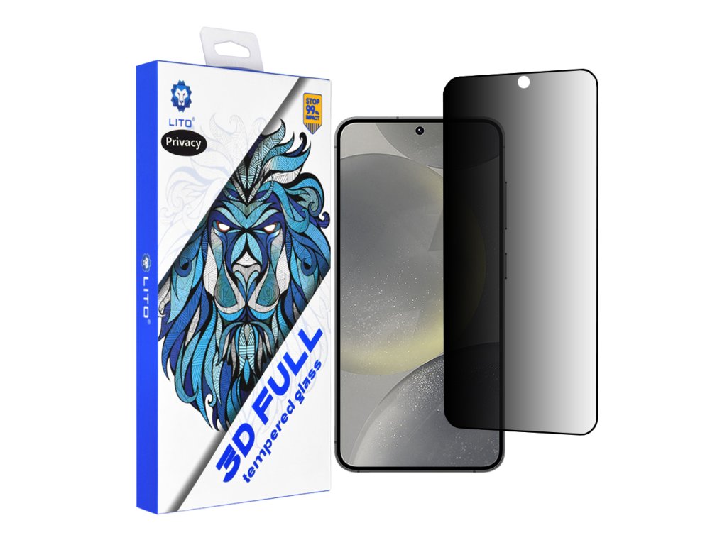 88977 lito 3d full cover ochranne sklo pre samsung galaxy s24 s25 privacy
