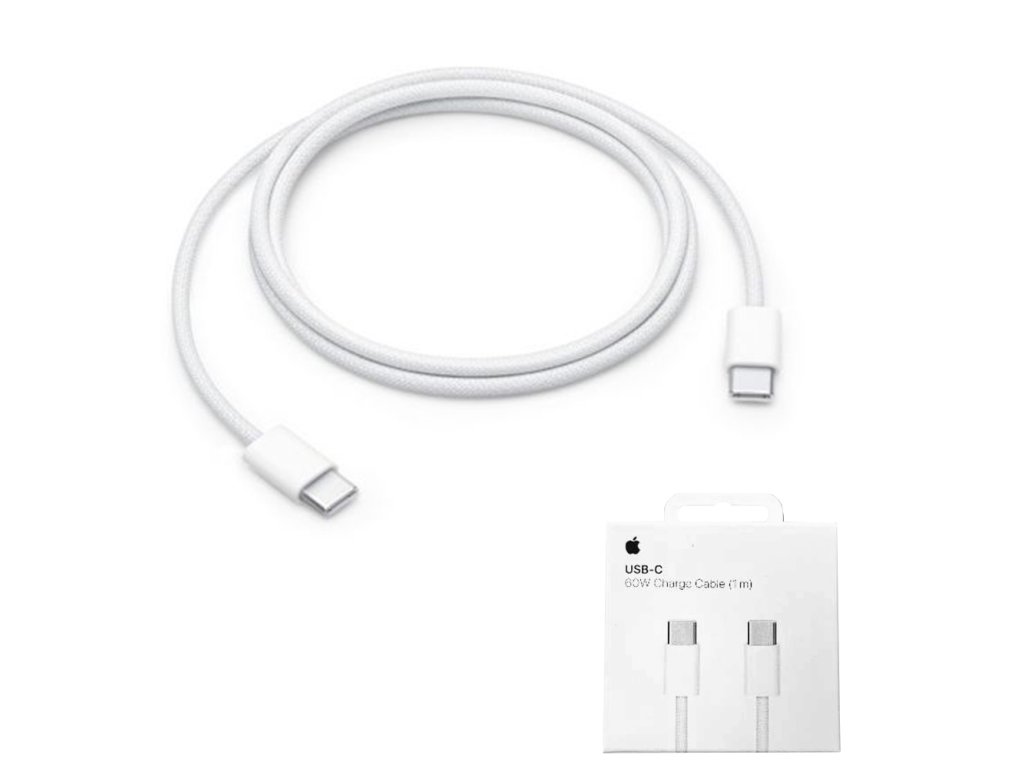 91449 apple originalny datovy kabel a2795 usb c na usb c 1 m 60 w balenie blister biely