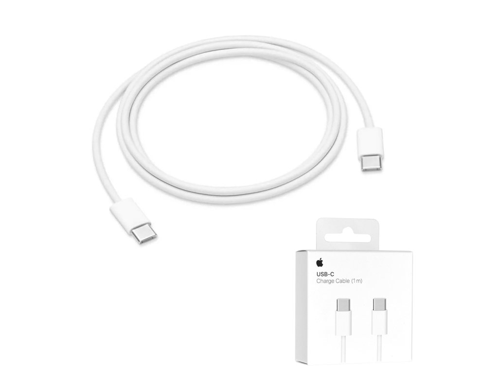 91191 apple nabijaci kabel type c na type c 1 m biely blister balenie