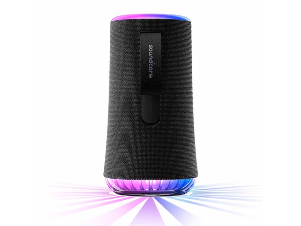 38156 anker bezdrotovy reproduktor soundcore glow a3166g11 360 zvuk 30w ip67 cierny