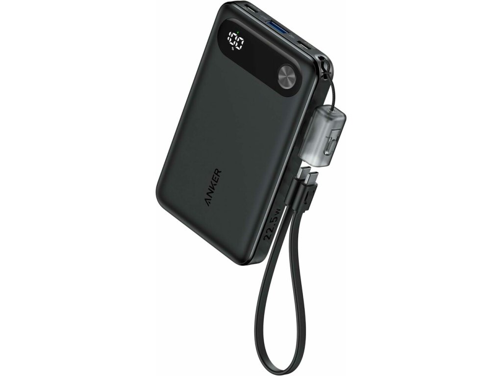 41808 anker power bank powercore a1257g11 2x type c 1x usb 10000mah 22 5w cierna