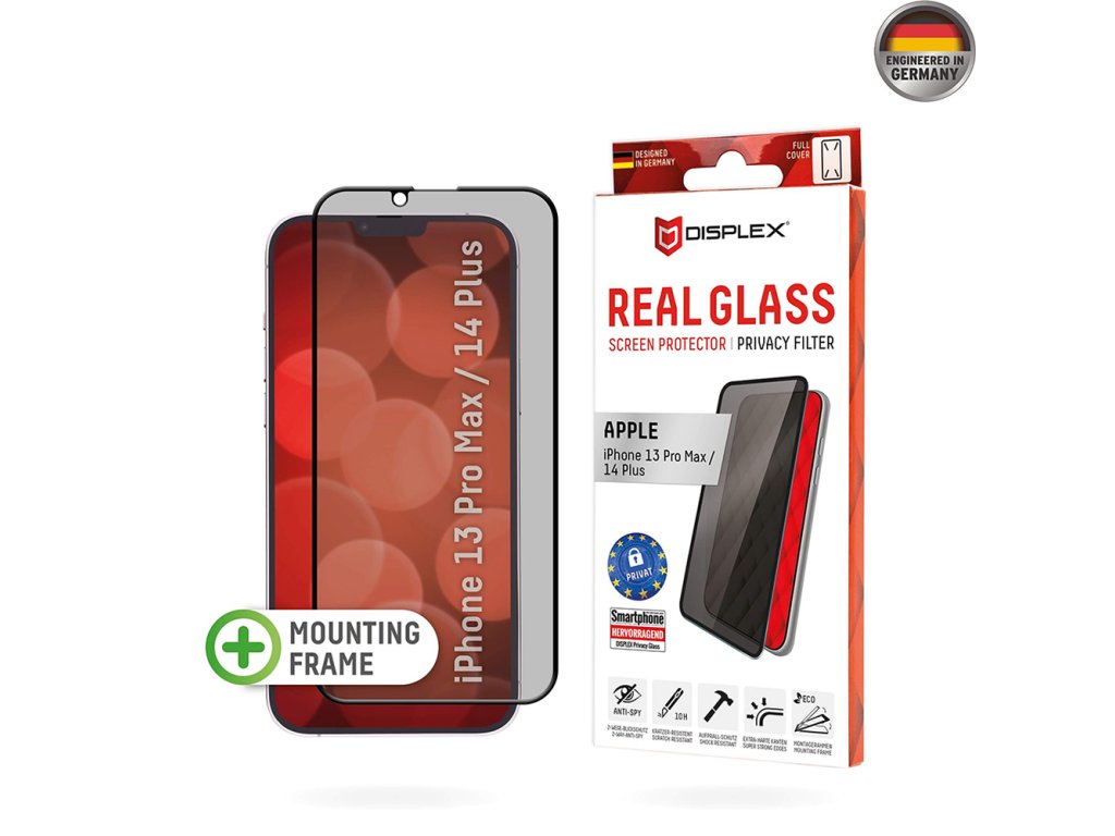 31201 displex privacy sklo s plnym pokrytim iphone 13 pro max 14 plus cierna