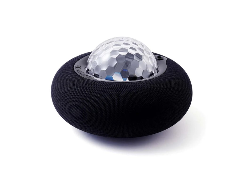 40727 joyroom bezdrotovy reproduktor maya series jr ms02 bluetooth 5 1 rgb led svetla 4400 mah cierna