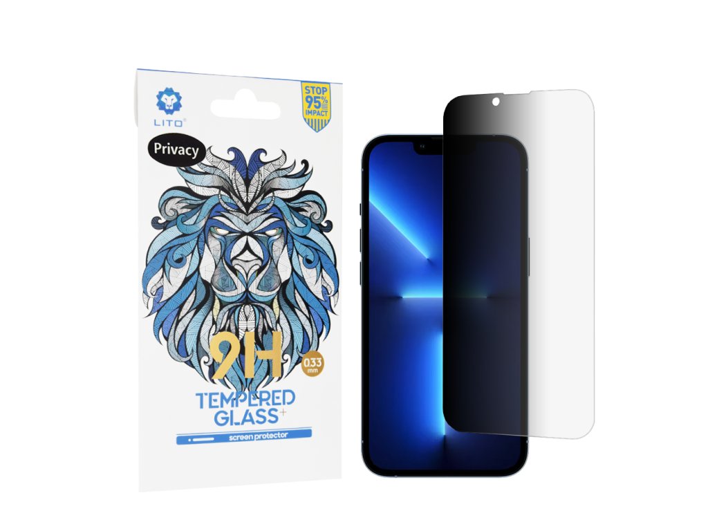 47349 lito 2 5d classic glass iphone 13 pro max iphone 14 plus tvrdene sklo privacy