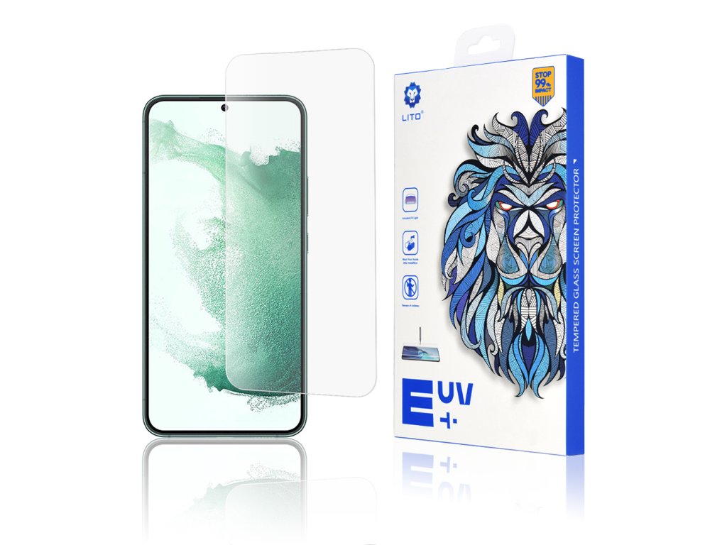 17092 6 lito 3d uv tvrdene sklo samsung galaxy s22 plus 5g s23 plus transparentne