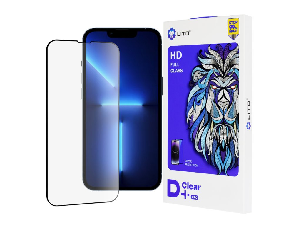50610 1 lito d pro clear tvrdene sklo pre iphone 13 pro max iphone 14 plus cierne