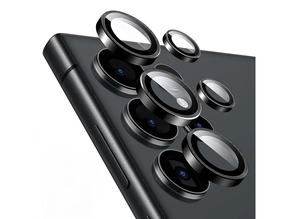 53478 lito s camera glass protector ochranne sklo kamery pre samsung galaxy s25 ultra cierne black