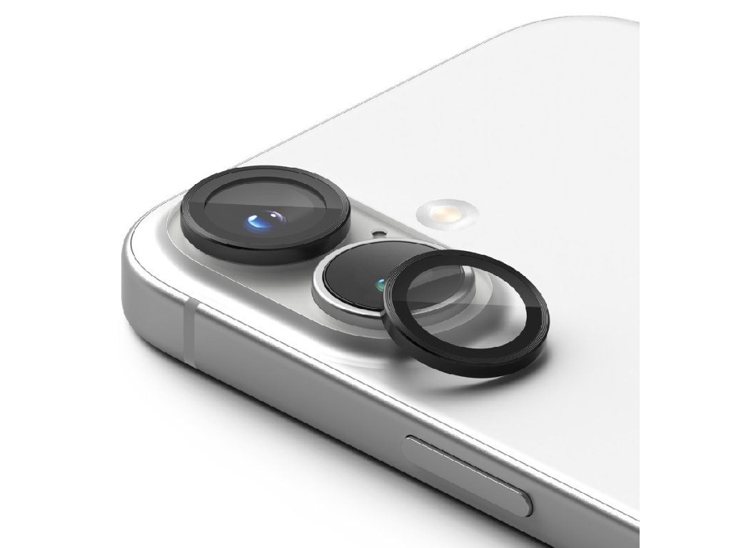 51141 ringke camera lens frame glass 2 ks ochranne sklo kamery pre iphone 16 iphone 16 plus cierne