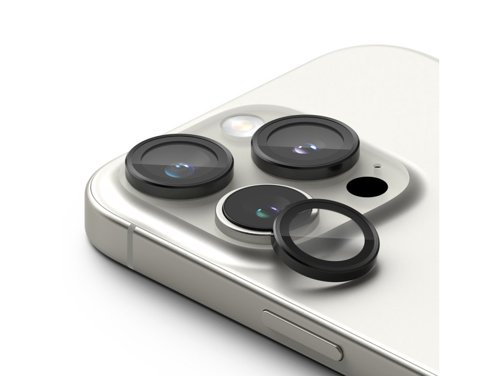 51075 ringke camera lens frame glass 2 ks ochranne sklo kamery pre iphone 16 pro iphone 16 pro max cierne