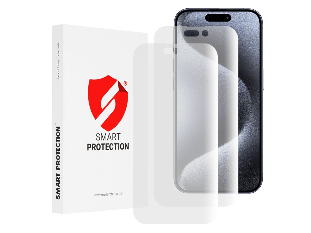 50985 smart protection premium classic 2 ks ochranna folia pre iphone 15 pro cira