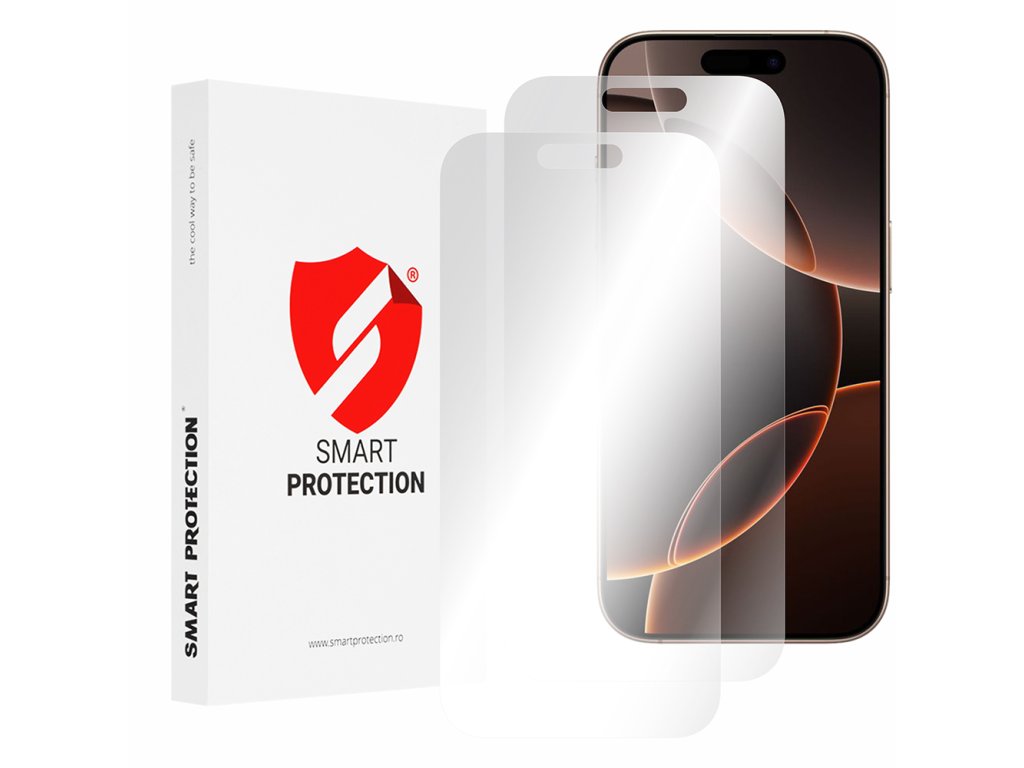 51753 smart protection premium classic 2 ks ochranna folia pre iphone 16 pro max cira