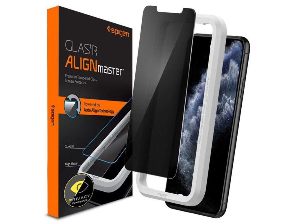 10399 spigen glas tr align master ochranne sklo na iphone 11 xr anti spy