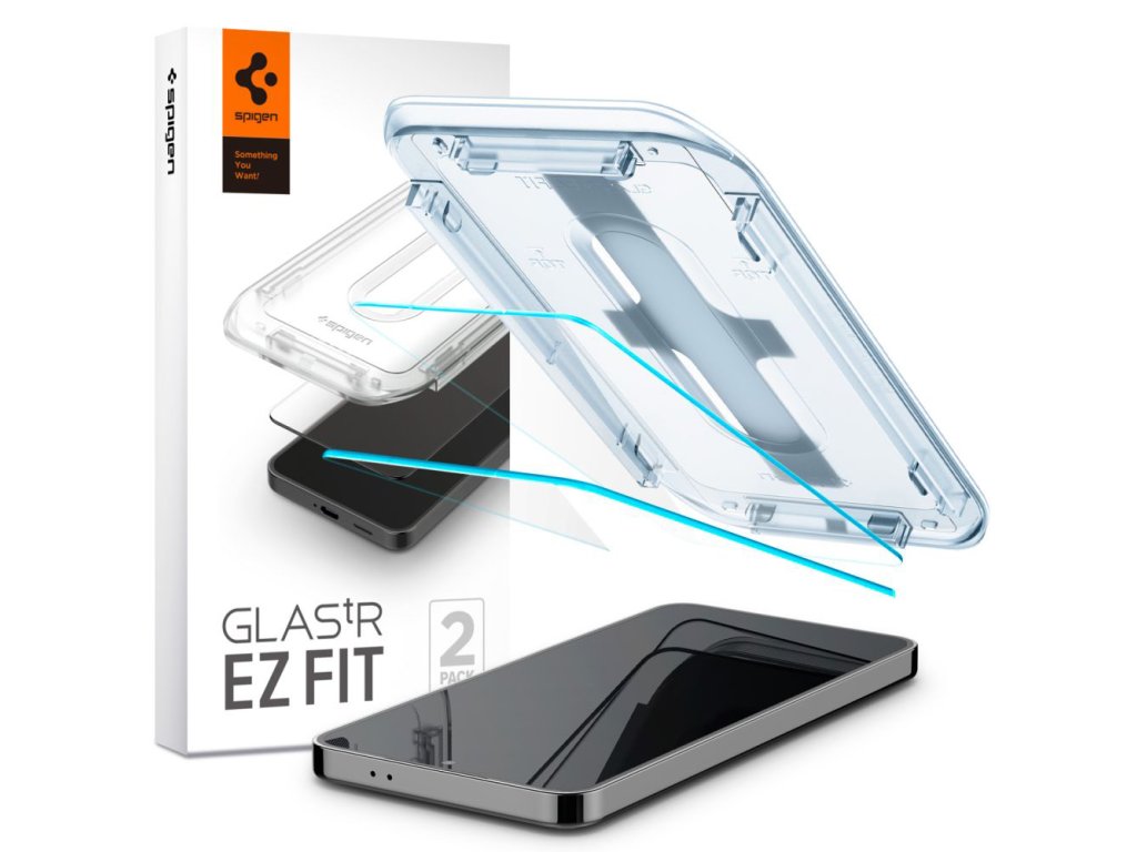 29017 spigen glas tr ez fit ochranne sklo 2 kusy samsung galaxy s24 transparentna