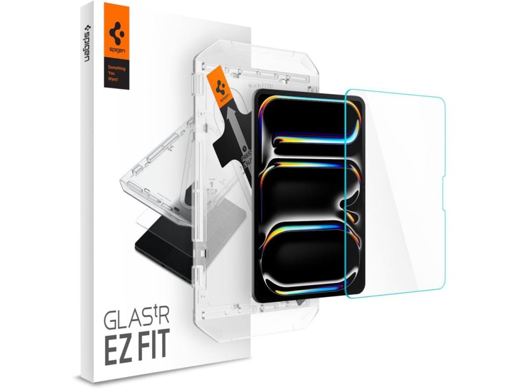 35623 spigen glas tr ez fit ochranne sklo pre ipad pro 11 2024 priehladne